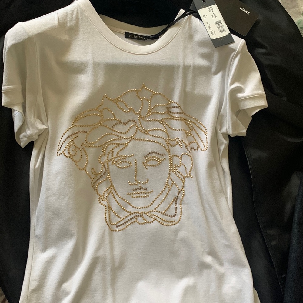Gifted brand new white Versace shirt size 36